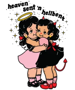 Wicked Clothes New 'Heavensent And Hellbent' Shirt