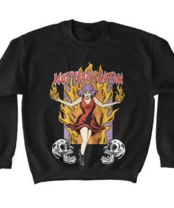 Wicked Clothes 'Not Today Satan' Sweatshirt