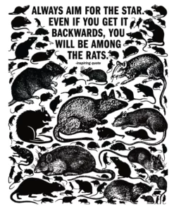 Wicked Clothes 'Aim For The Rats' Shirt