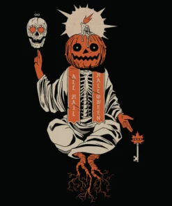 Wicked Clothes 'All Hail Halloween' Shirt New