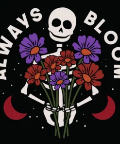 Wicked Clothes 'Always Bloom' Shirt