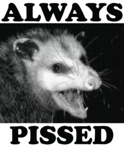 Wicked Clothes 'Always Pissed' Shirt