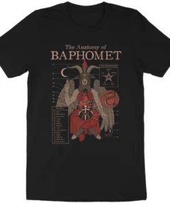 Wicked Clothes 'Anatomy Of Baphomet' Shirt