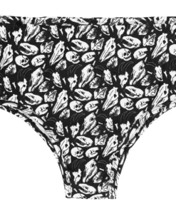 Wicked Clothes 'Animal Bones' High-Waisted Underwear New