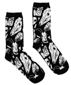 Wicked Clothes Animal Bones Socks