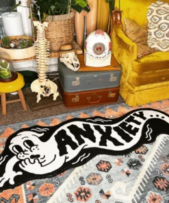 Wicked Clothes 'Anxiety' Rug New