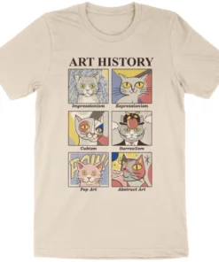 Wicked Clothes 'Art History' Shirt New