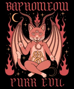 Wicked Clothes 'Baphomeow' Shirt