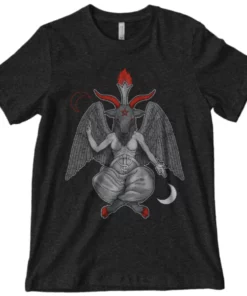 Wicked Clothes Satanism Baphomet Shirt
