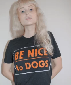 Wicked Clothes 'Be Nice To Dogs' Shirt