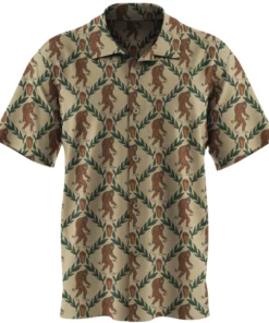 Wicked Clothes 'Bigfoot' Button-Up Shirt New
