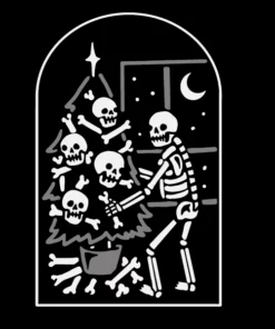 Wicked Clothes Bone Tree Sweatshirt