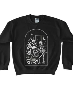 Wicked Clothes Bone Tree Sweatshirt