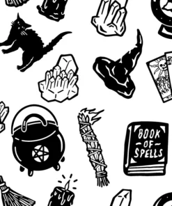 Wicked Clothes Book Of Spells High-Waisted Underwear 7 Wicked Clothes Book Of Spells High-Waisted Underwear