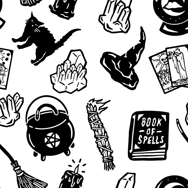 Wicked Clothes Book Of Spells High-Waisted Underwear 5 Wicked Clothes Book Of Spells High-Waisted Underwear