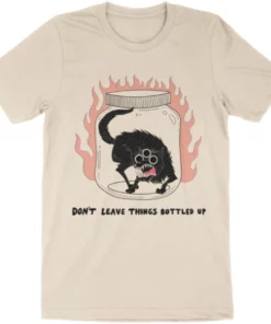 Wicked Clothes 'Bottled Up' Shirt New