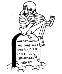 Wicked Clothes 'Broken Heart' Ringer Shirt