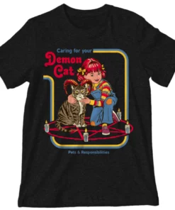 Wicked Clothes Cats 'Demon Cat' Shirt