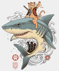 Wicked Clothes 'Shark Catana' Shirt
