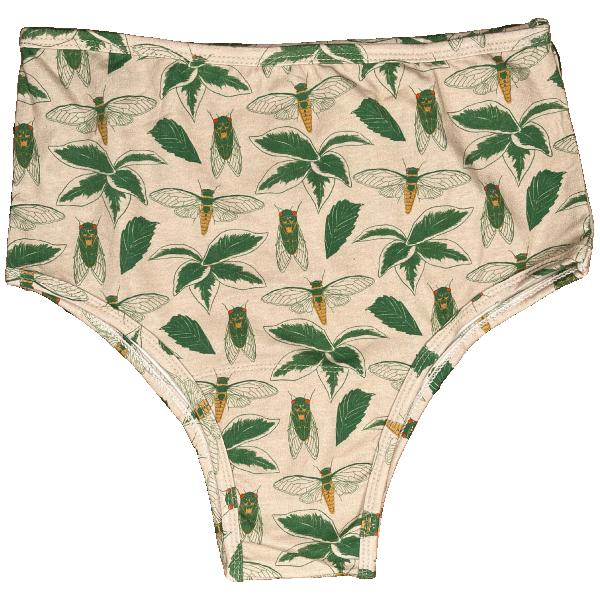 Wicked Clothes Cicada High-Waisted Underwear 3 Wicked Clothes Cicada High-Waisted Underwear