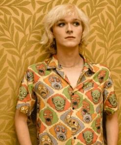 Wicked Clothes New 'Creepy Creatures' Button-Up Shirt