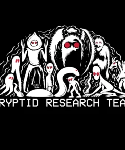 Wicked Clothes 'Cryptid Research Team' Shirt New