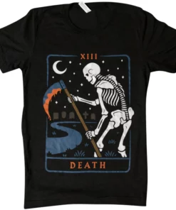 Wicked Clothes Death Tarot Shirt Bones 12 Wicked Clothes Death Tarot Shirt Bones