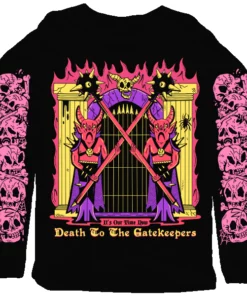 Wicked Clothes 'Death To The Gatekeepers' Sweatshirt BESTSELLERS