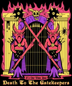 Wicked Clothes 'Death To The Gatekeepers' Sweatshirt BESTSELLERS