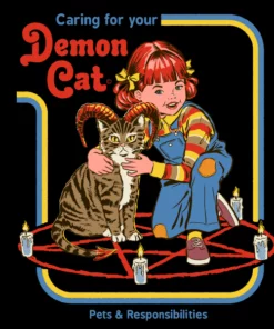 Wicked Clothes Cats 'Demon Cat' Shirt