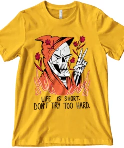 Wicked Clothes 'Don't Try Too Hard' Shirt