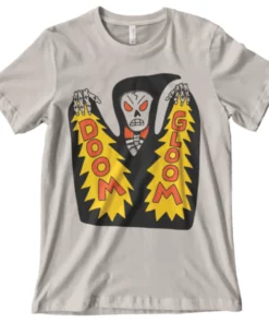 Wicked Clothes 'Doom & Gloom' Shirt New