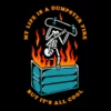 Wicked Clothes 'Dumpster Fire' Shirt