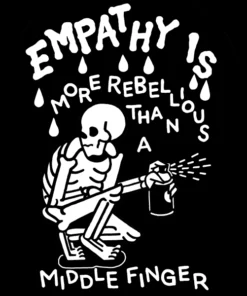 Wicked Clothes 'Empathy Is More Rebellious' Sweatshirt