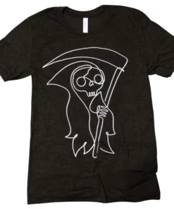 Wicked Clothes Black And White End Of The Line Shirt