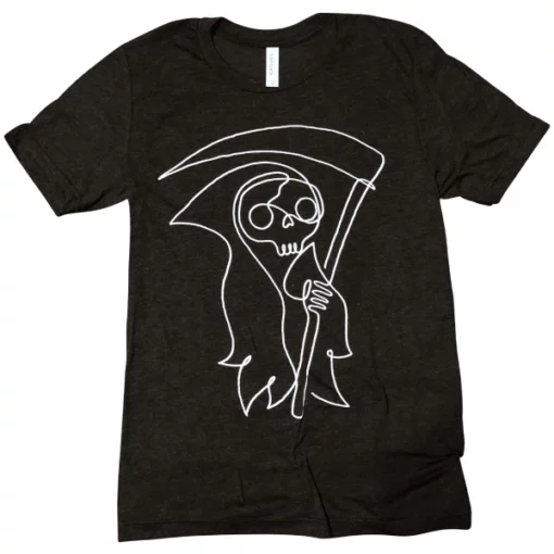 Wicked Clothes Black And White End Of The Line Shirt