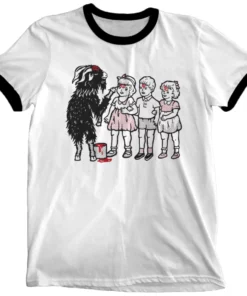 Wicked Clothes New 'Face Paint' Ringer Shirt