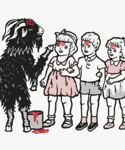 Wicked Clothes New 'Face Paint' Ringer Shirt