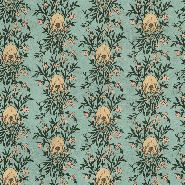 Wicked Clothes 'Floral Bats' High-Waisted Underwear New 4 Wicked Clothes 'Floral Bats' High-Waisted Underwear New