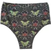 Wicked Clothes 'Floral Moth' High-Waisted Underwear