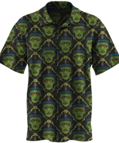 Wicked Clothes New 'Frankenstein's Monster' Button-Up Shirt