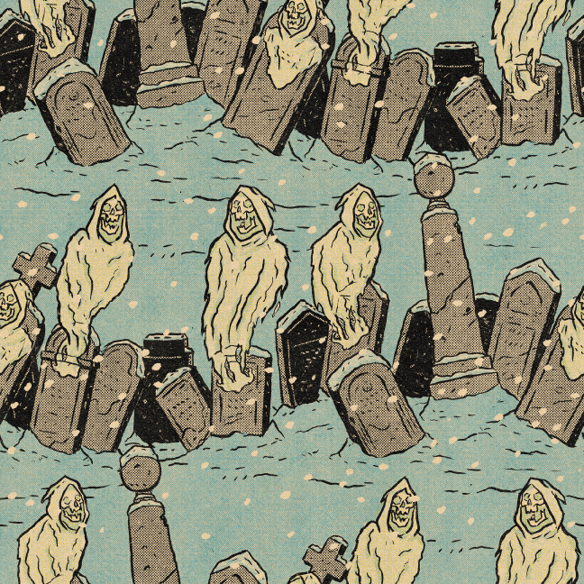 Wicked Clothes New 'Frozen Graveyard' High-Waisted Underwear 4 Wicked Clothes New 'Frozen Graveyard' High-Waisted Underwear