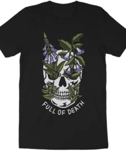 Wicked Clothes 'Full Of Death' Shirt New