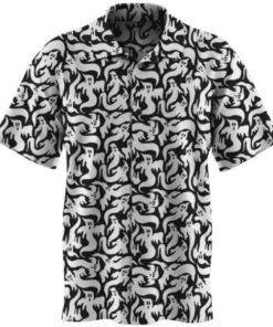 Wicked Clothes 'Ghosts' Button-Up Shirt