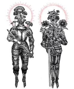 Wicked Clothes 'Growing Together' Shirt Plants