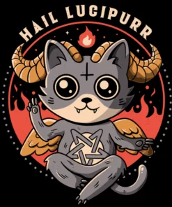 Wicked Clothes New 'Hail Lucipurr' Shirt