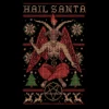 Wicked Clothes 'Hail Santa' Shirt New