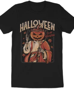 Wicked Clothes 'Halloween Is My Religion' Shirt New