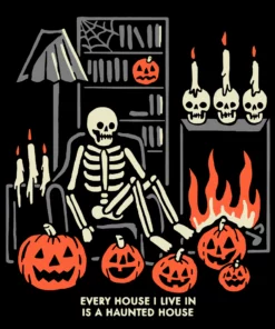 Wicked Clothes Bones Haunted House Shirt