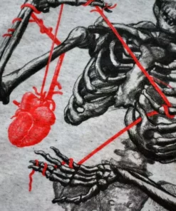 Wicked Clothes Bones Heartstrings Shirt